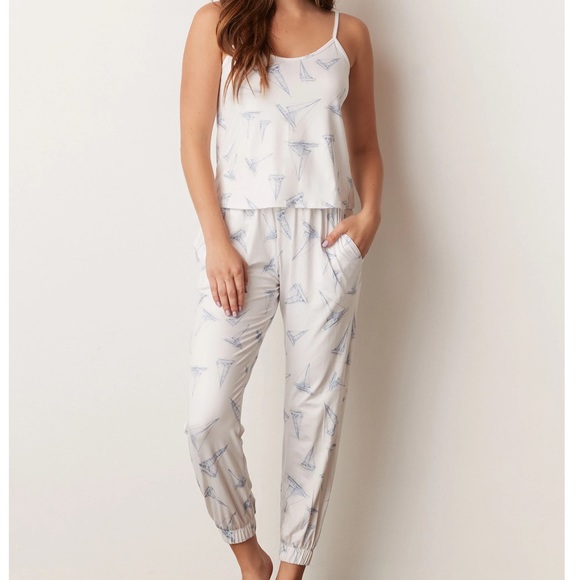 MASONgrey Other - MASONgrey cami pj set - ‘Sail With Me’ print